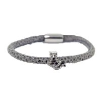 Bracciale Augusta De Carolis Donna in Pelle BR2-189 - BR2-189